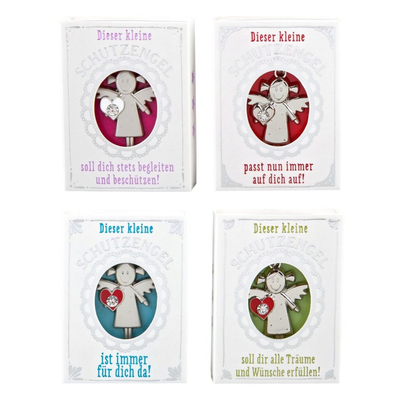 DEPESCHE Schutzengel Anhänger - Glücksbringer in edler Geschenkbox