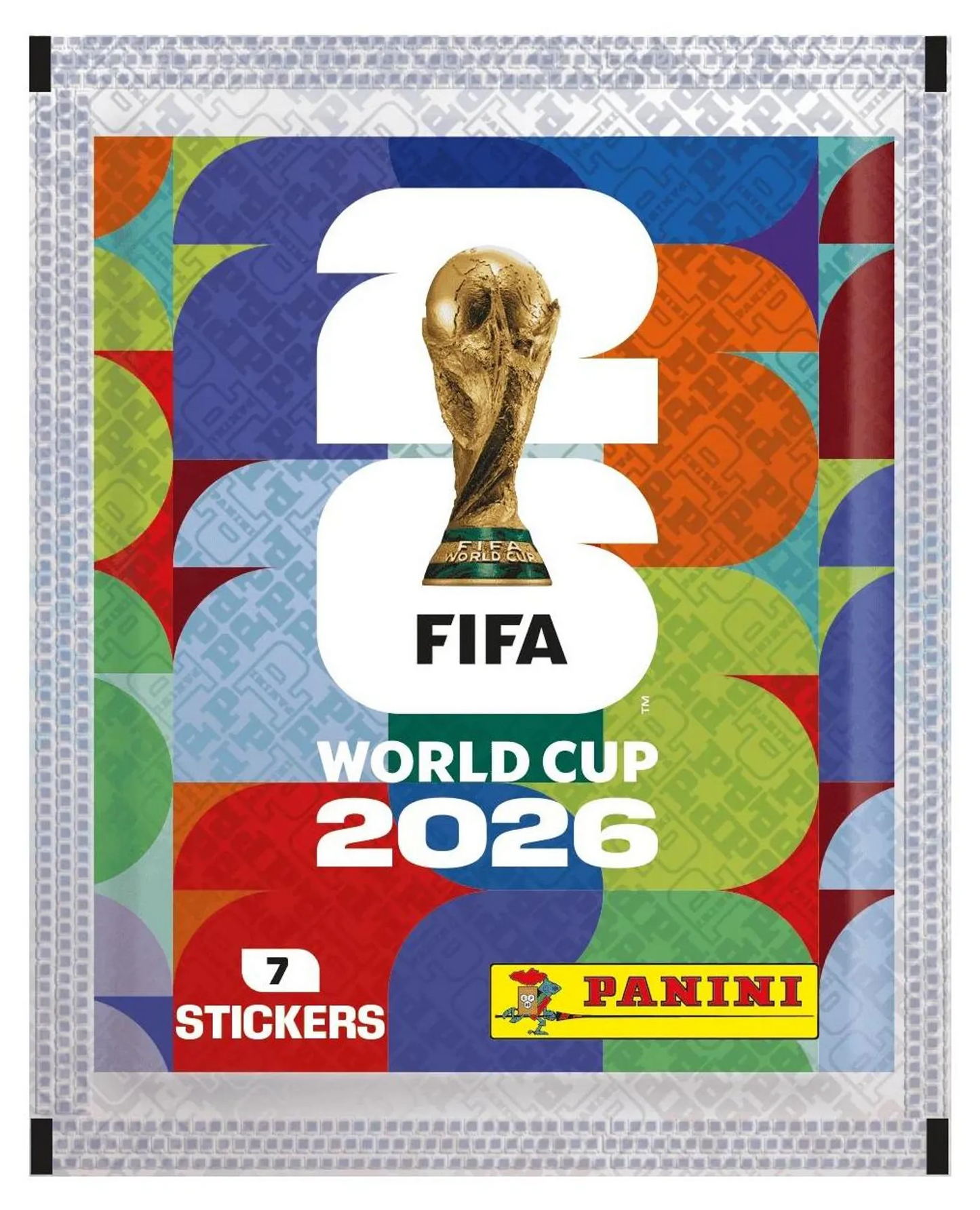Panini FIFA World Cup 2026 Stickerpäckchen – 7 Sticker