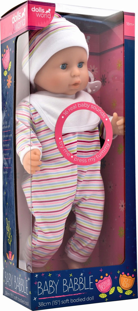 Dolls World Sprechpuppe Baby Babble