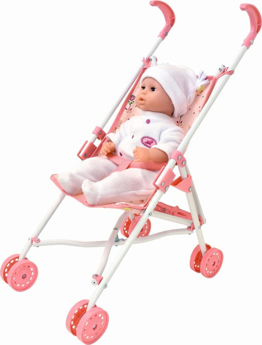 Dolls World Faltbarer Puppenbuggy