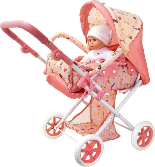Dolls World Luxus Puppenwagen - Premium Spielzeug für Kinder ab 3 Jahren