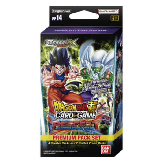 Dragon Ball Super Premium Pack - Zenkai Series Set 06 PP14 - Perfect Combination (englisch)