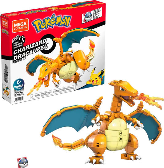 MATTEL®  MEGA CONSTRUX Spielbausteine »Mattel Mega Construx Pokémon Glurak«, (Pokemon)