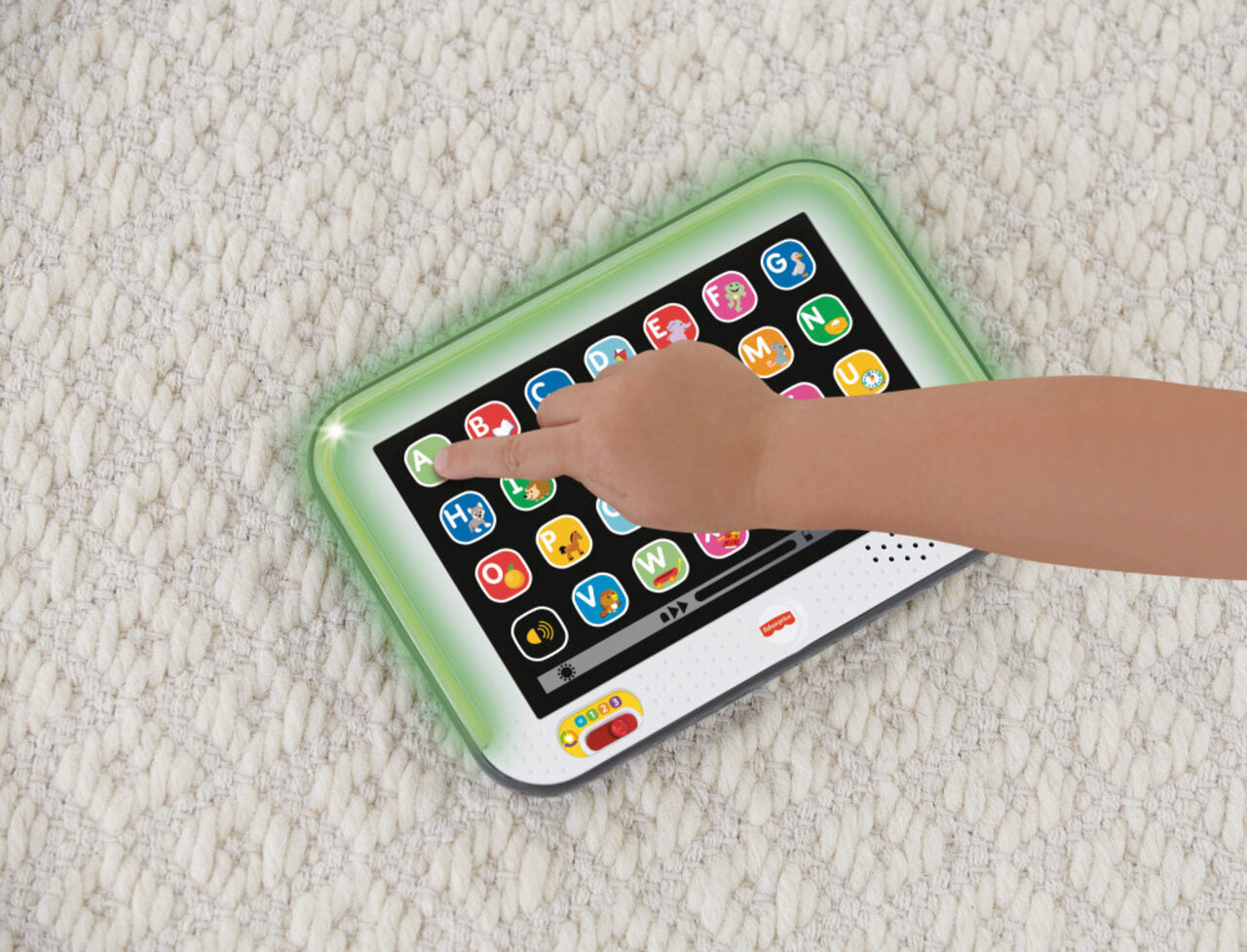 Fisher-Price Lernspaß Tablet 28 Apps 100+ Lieder 3 Stufen