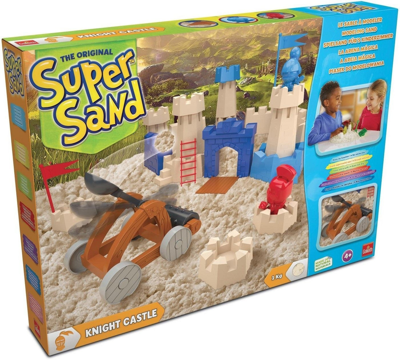 Super Sand Sandburg - Magischer Kinetischer Sand für Kinder