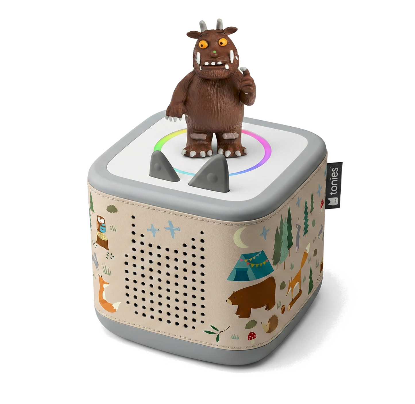 tonies® Toniebox 2 Mondgrau - Grüffelo im Wald Bundle