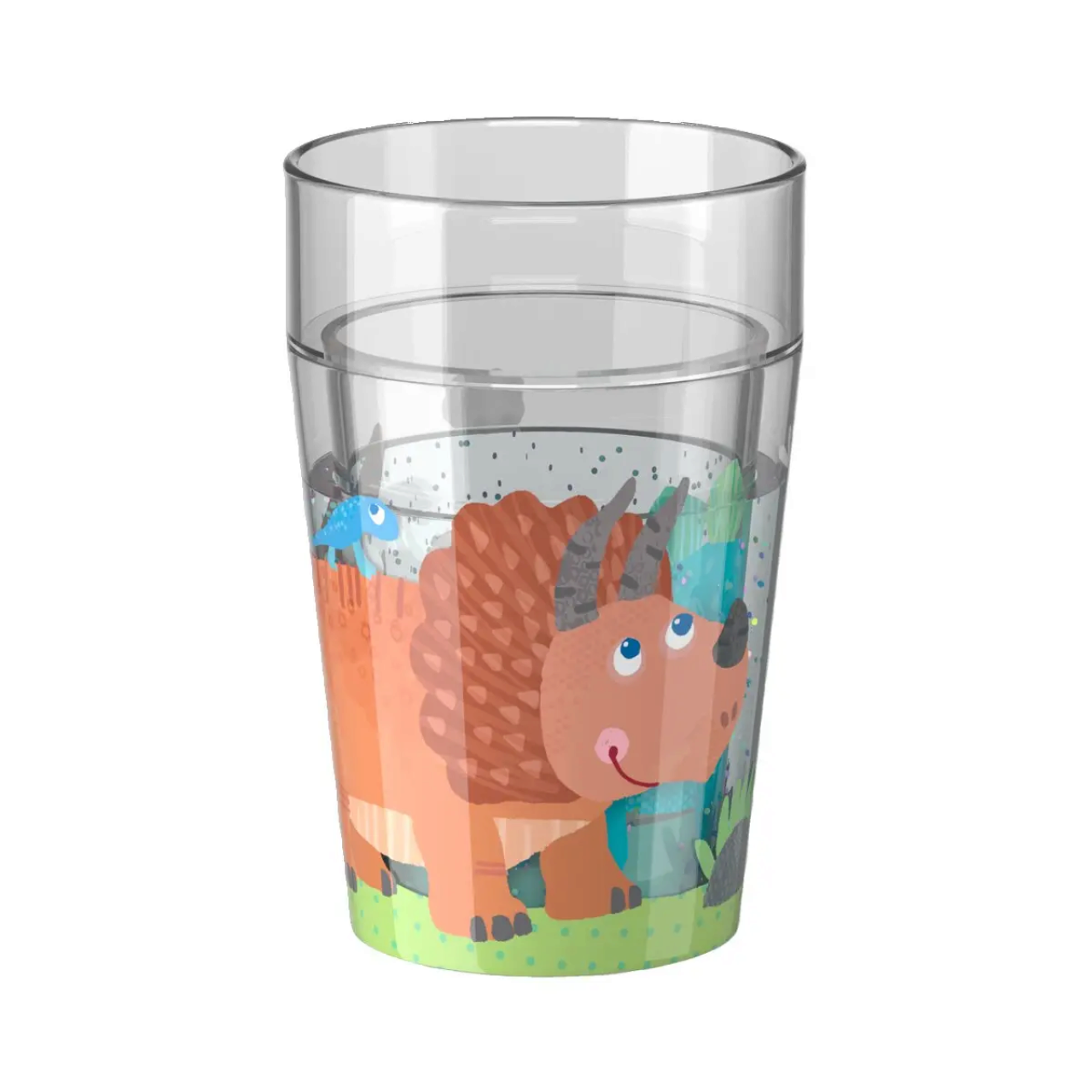 HABA Glitzerbecher Dino – 1 Motiv zufällig