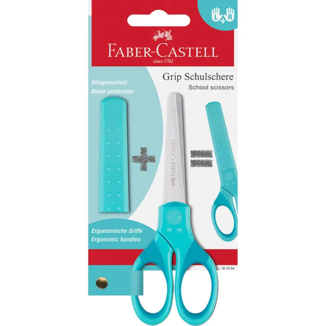 Faber-Castell Schulschere türkis