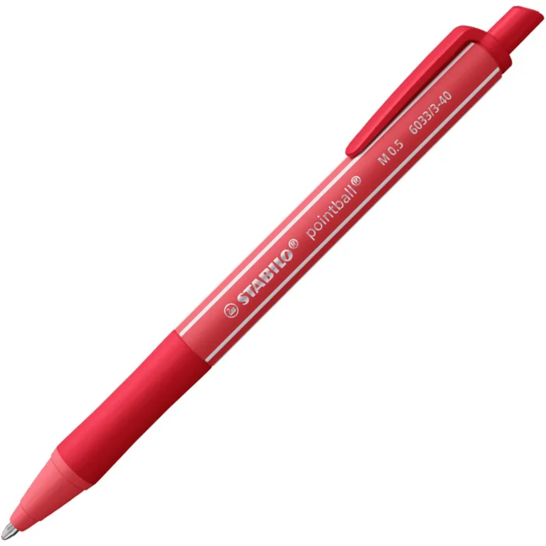 STABILO pointball colorful Kugelschreiber rostrot