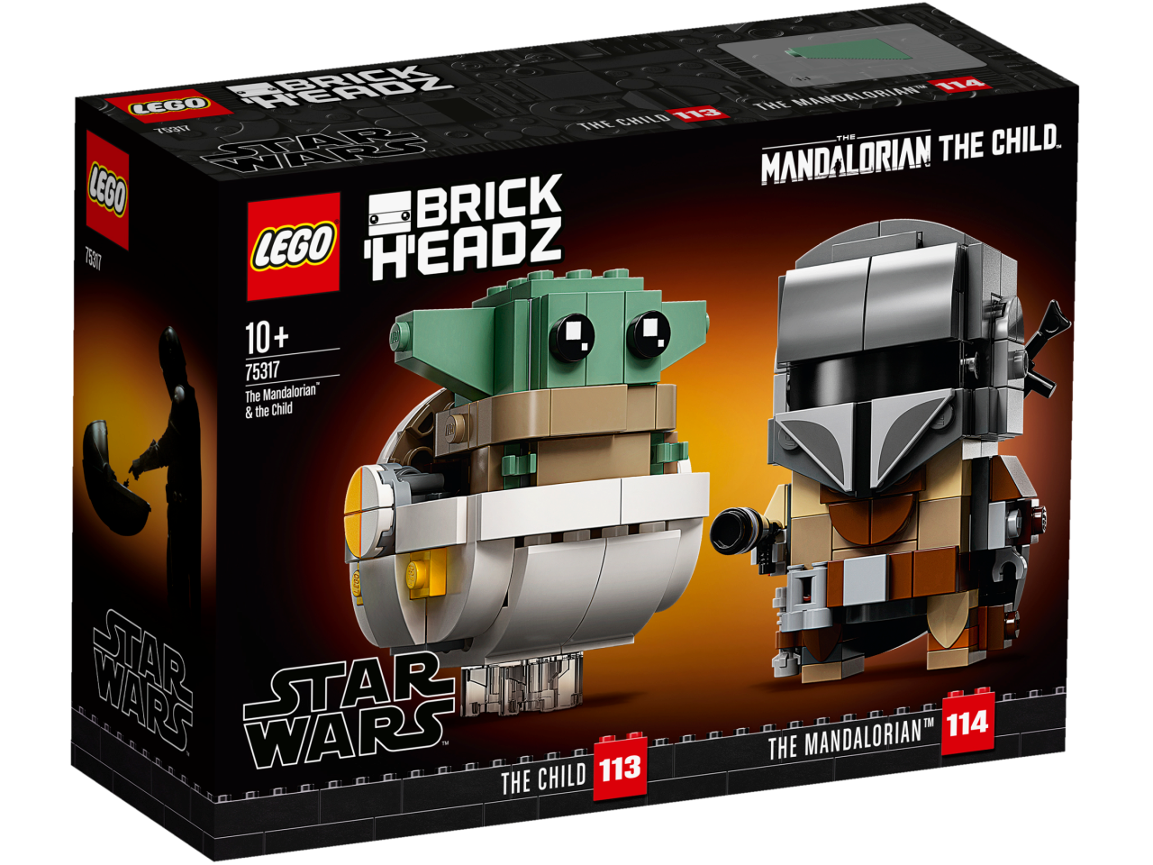 LEGO® BrickHeadz 75317 Mandalorianer & Das Kind