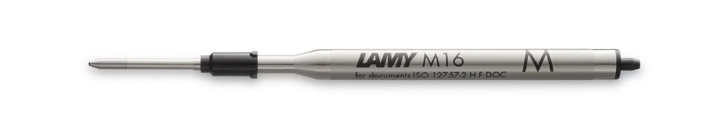 Lamy Kugelschreibermine M16 - Premium Ersatzmine in Schwarz (Stärke M)