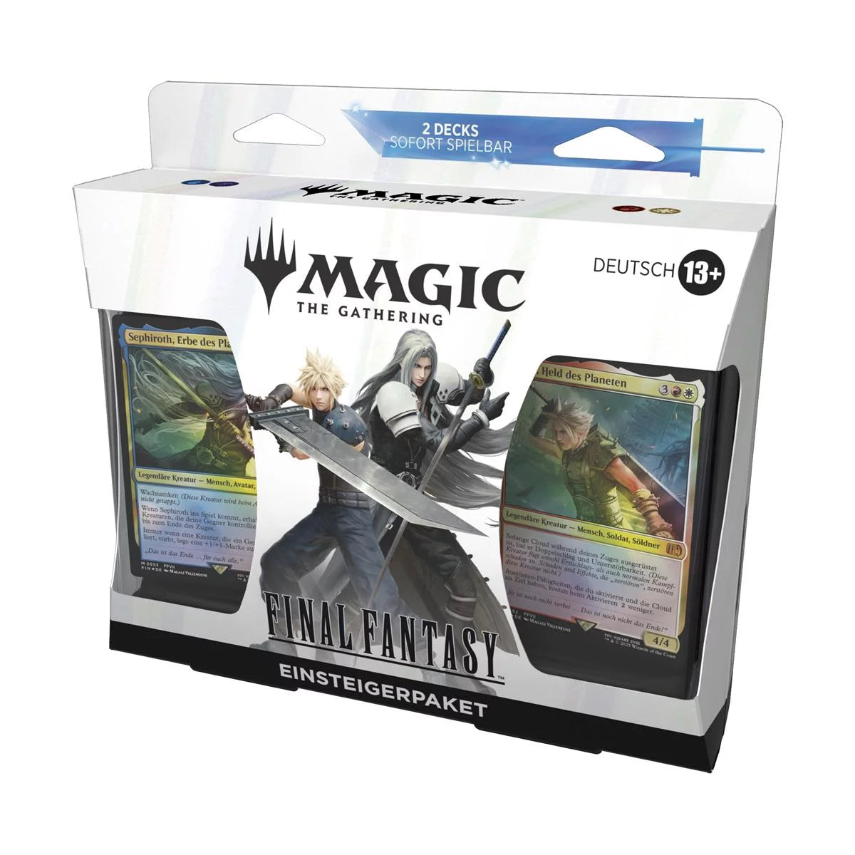 Magic the Gathering - Final Fantasy - Einsteigerpaket - 2 Anfänger Decks - 120 Deutsche Karten