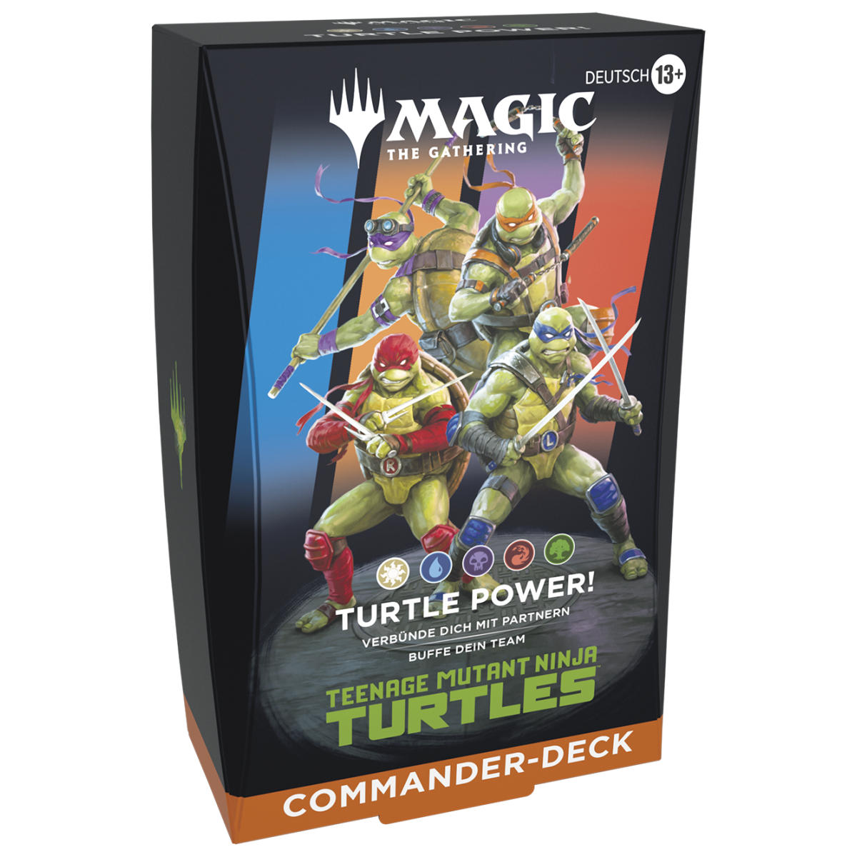 Magic TMNT Commander Deck Turtle Power! (deutsch) - 100 Karten