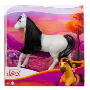 MATTEL® Dreamworks Spirit - Mustang Hengst - Pferd, Mustang Stute aus der Herde von "Spirit - frei und ungezähmt" (20), beweglicher Kopf und lange Mähne, tolles Geschenk für Pferdeliebhaber ab 3 Jahren