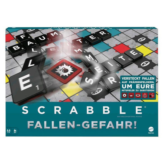 Scrabble Fallen-Gefahr - Strategisches Wortspiel mit Überraschungseffekt