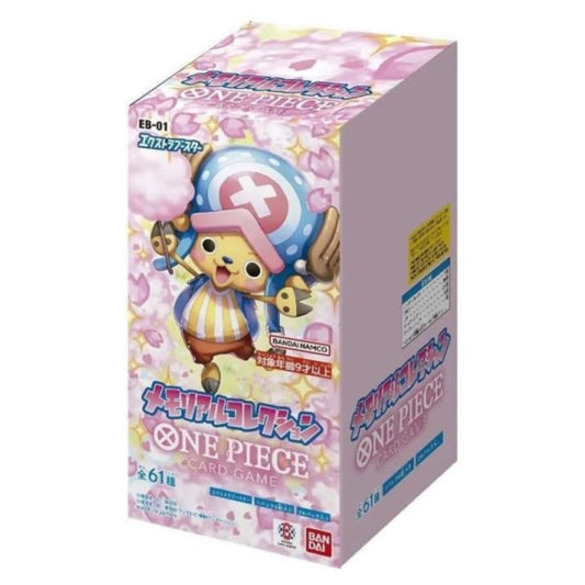 One Piece Card Game - Memorial Collection Booster Box EB-01 (japanisch) - 24 Booster Packs