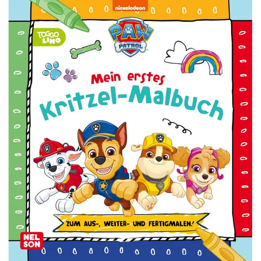 PAW Patrol Kritzel-Malbuch - Kreative Abenteuer für kleine Künstler ab 2 Jahren