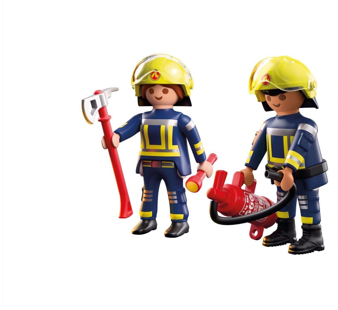 PLAYMOBIL 71886 DuoPack Feuerwehr - 2 Feuerwehrleute