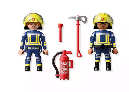 PLAYMOBIL 71886 DuoPack Feuerwehr - 2 Feuerwehrleute