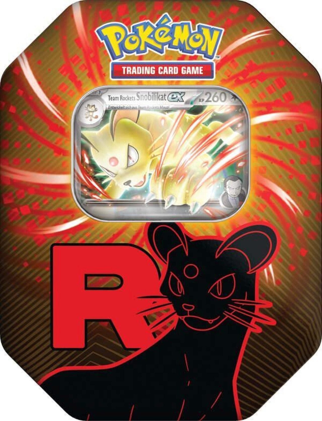 POKÉMON Tin-Box Team Rocket: Team Rockets Snobilikat-ex - Sammelkartenspiel