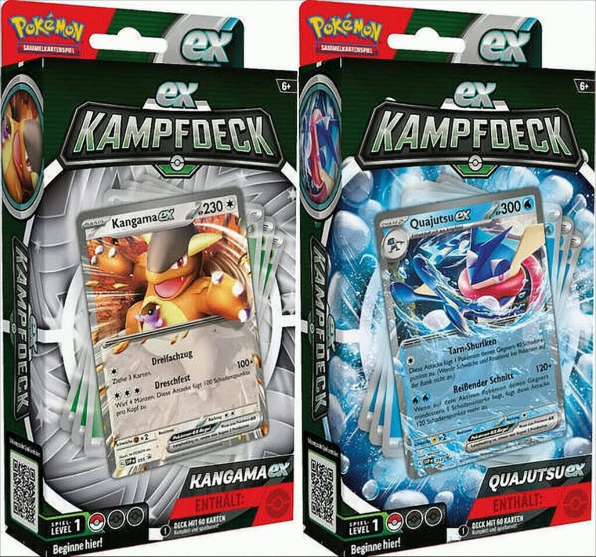 Pokémon Kampfdeck Quajutsu & Kangama - Battle Deck