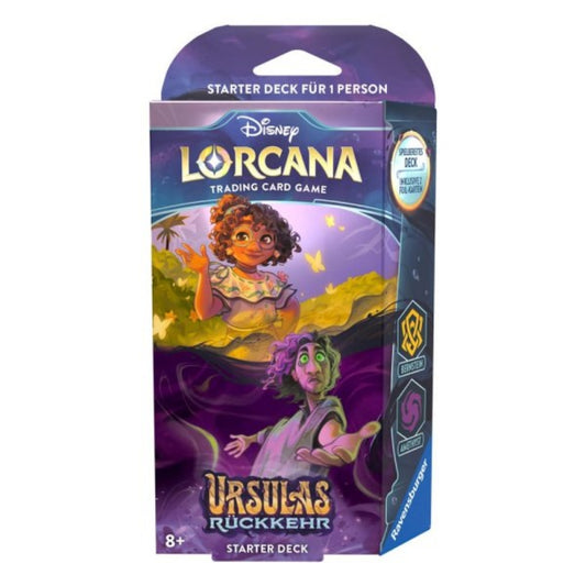 Disney Lorcana: Ursulas Rückkehr - Starter Deck Bernstein und Amethyst (Deutsch)