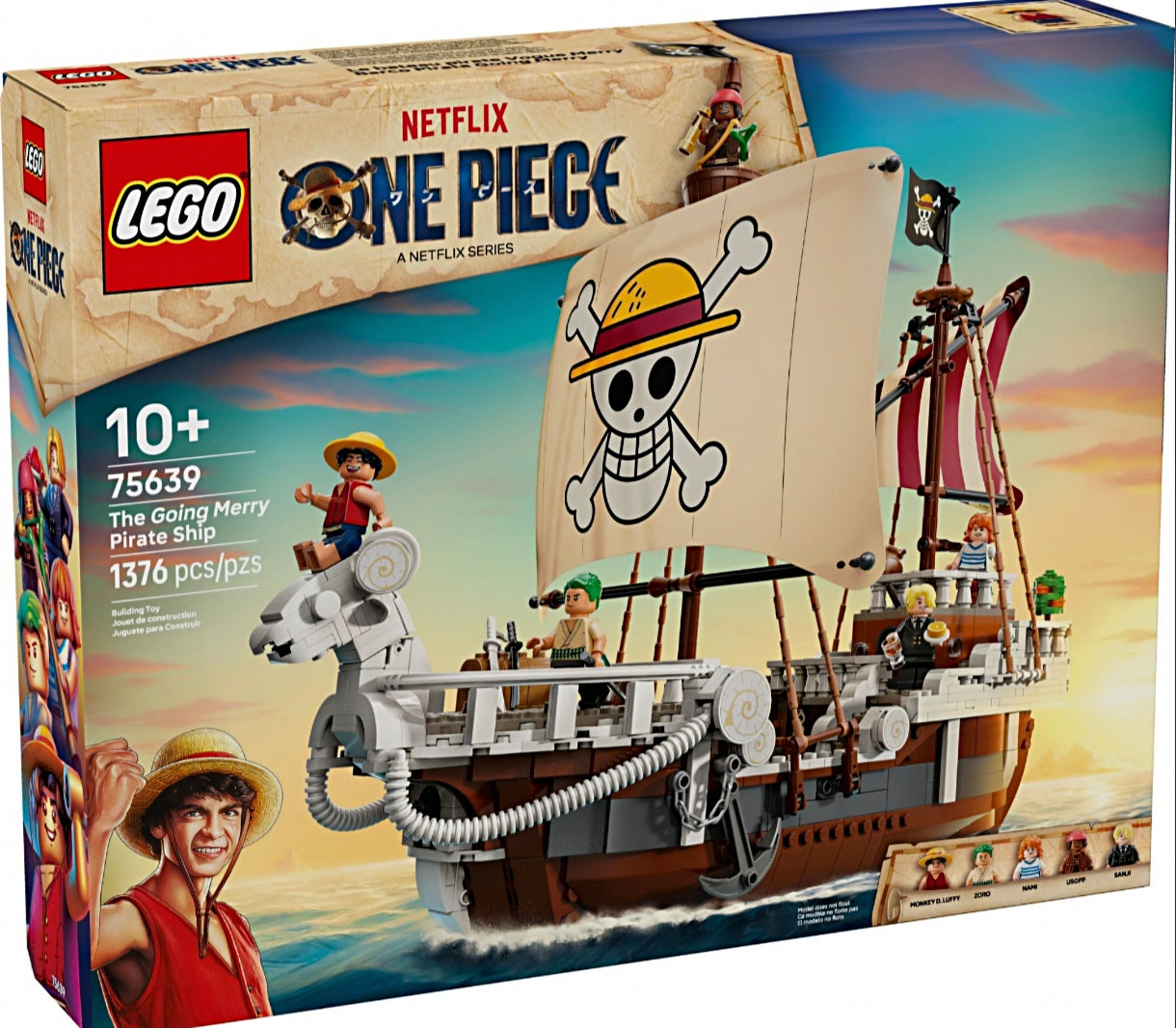 LEGO One Piece Das Piratenschiff Flying Lamb