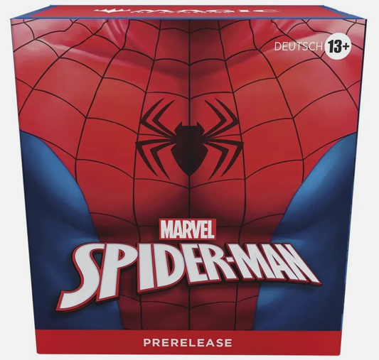 Magic the Gathering: Marvel Spider-Man Prerelease Box - Trading Card Game - Deutsch
