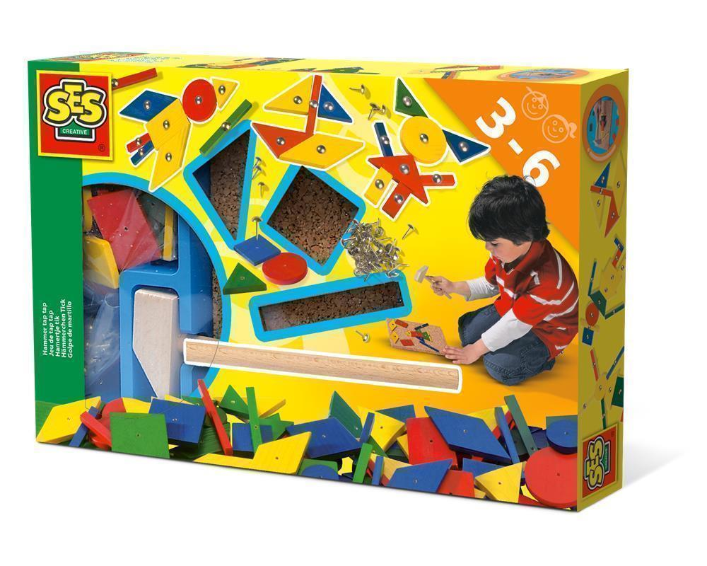 SES Hämmerchen Tick - Klassisches Hammer- und Nagelspiel