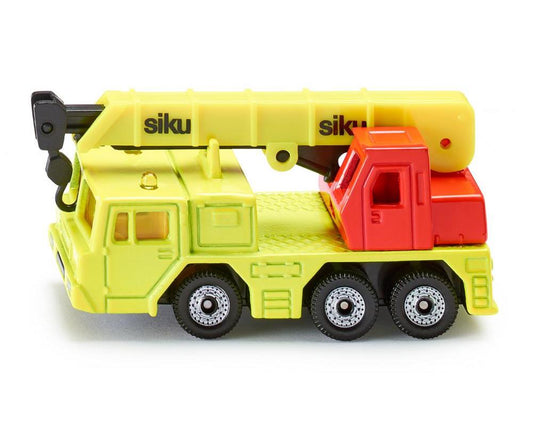 SIKU Hydraulischer Kranwagen LKW - Detailgetreues Spielzeugfahrzeug