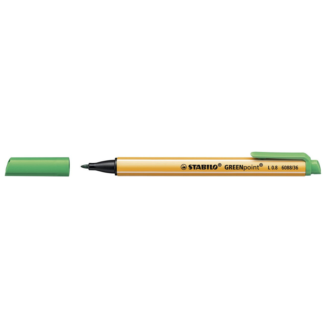 STABILO GREENpoint Filzschreiber grün 0,8 mm