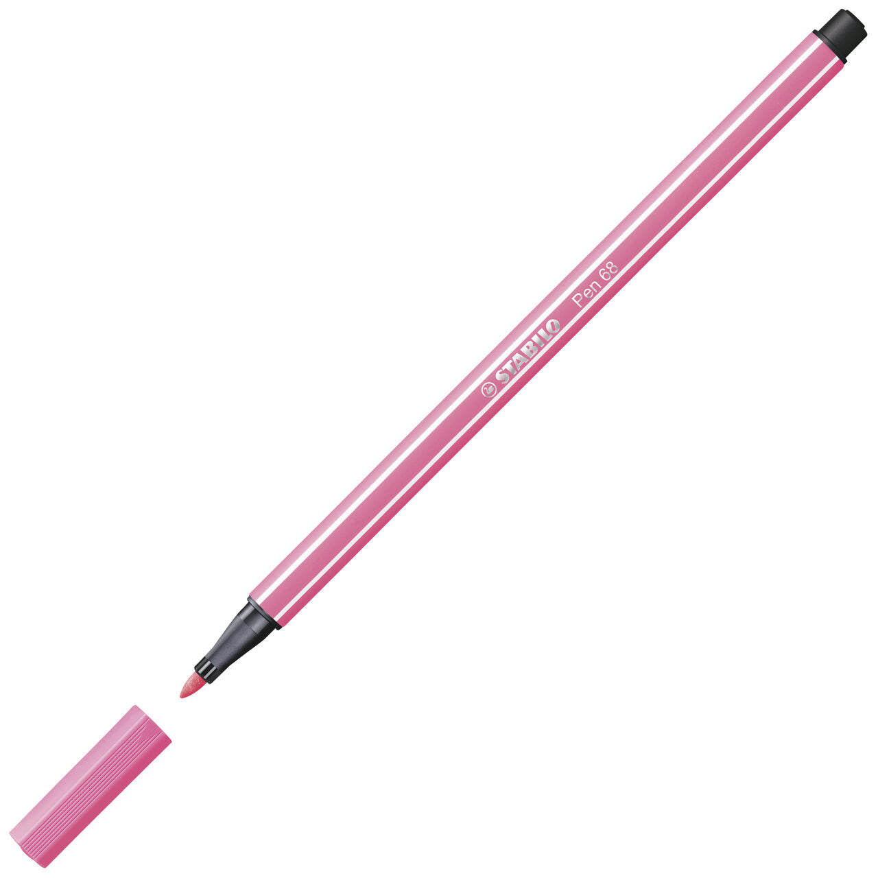 STABILO Pen 68 Filzstift rosa – 1 mm Einzelstift