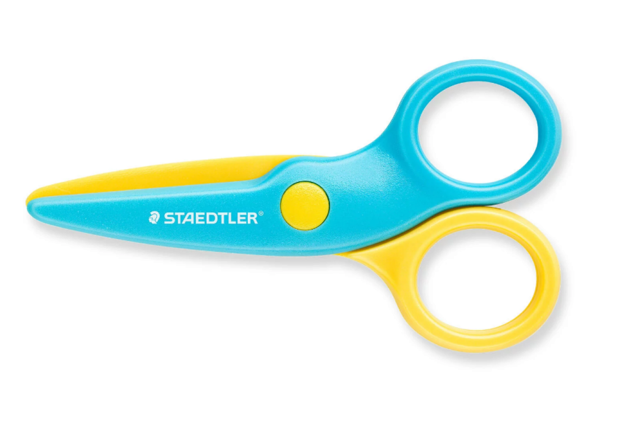 STAEDTLER Noris junior Kinderschere türkis/gelb abgerundet