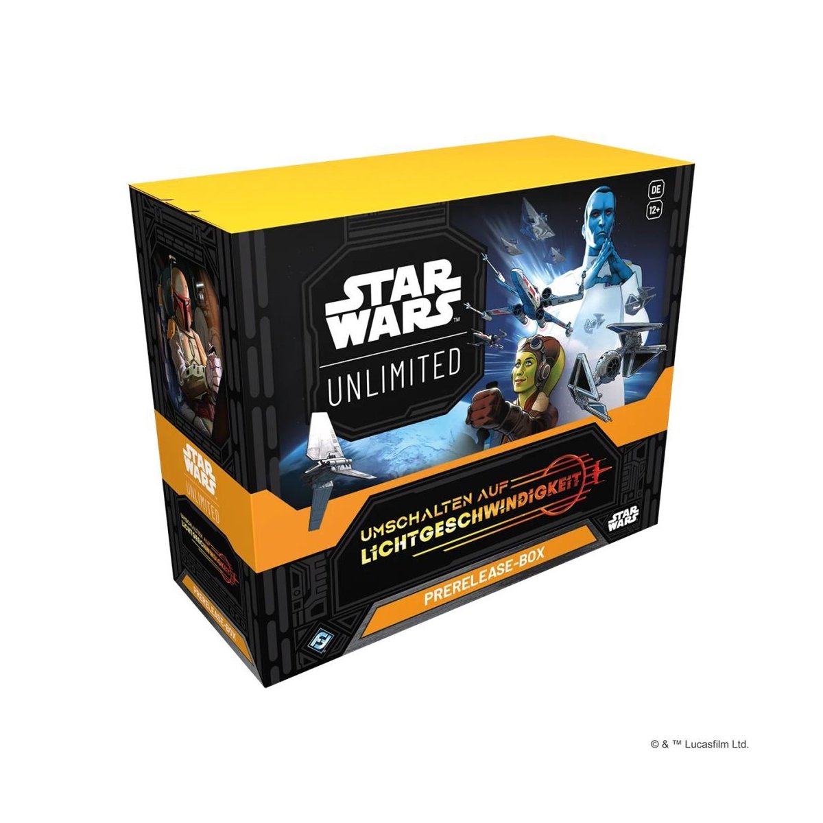 Star Wars: Unlimited - Umschalten auf Lichtgeschwindigkeit Prerelease Box (deutsch)