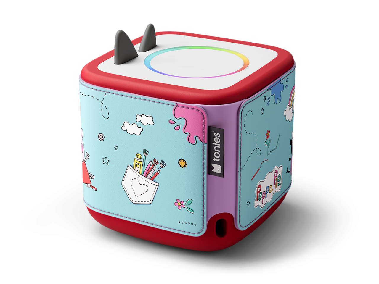 tonies® Toniebox 2 Hülle Peppa Wutz - Individueller Schutz & Style für kleine Hörspiel-Fans
