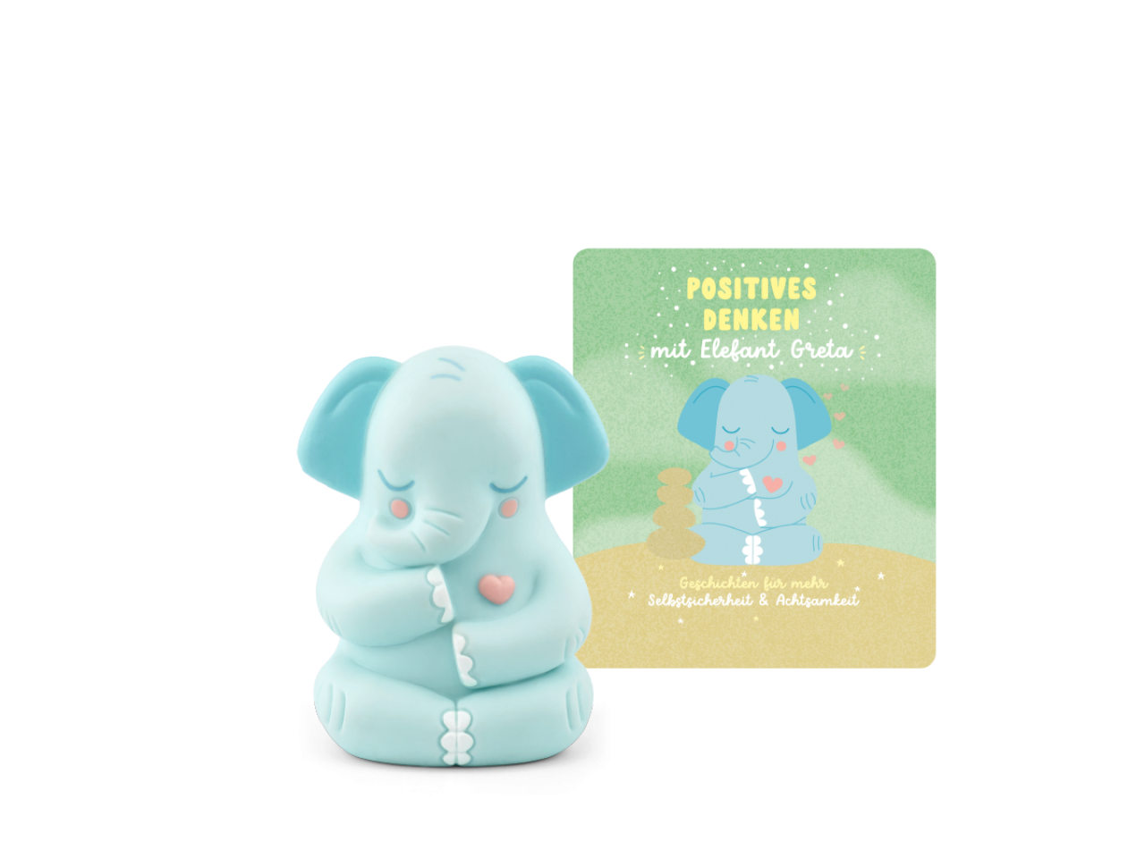 tonies Hörfigur - Positives Denken mit Elefant Greta - Geschichten für mehr Selbstsicherheit und Achtsamkeit