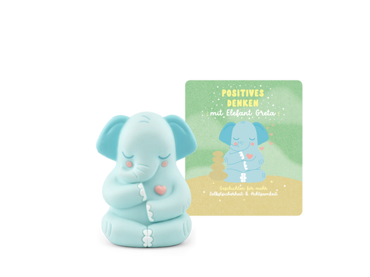 tonies Hörfigur - Positives Denken mit Elefant Greta - Geschichten für mehr Selbstsicherheit und Achtsamkeit