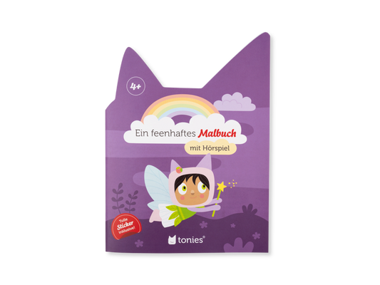 tonies® Hören+ Fee - Feenhaftes Malbuch mit Hörspiel