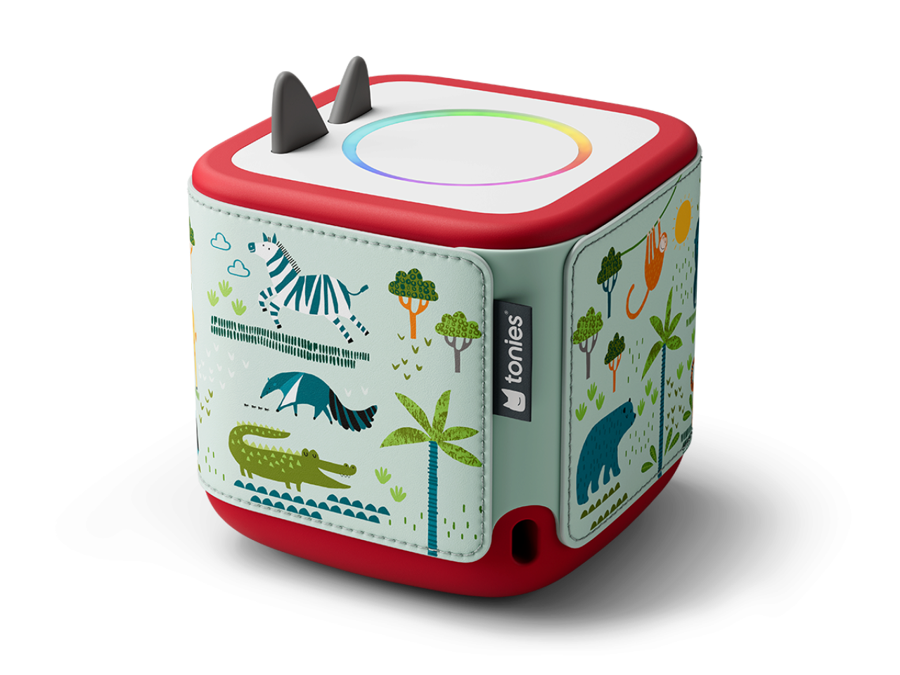 tonies® Toniebox 2 Hülle Dschungel - Abenteuer-Look für kleine Entdecker