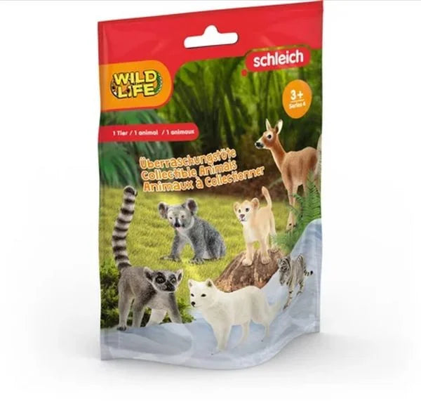 Schleich Wild Life Überraschungstüte XS - Realistische Tierfiguren für Sammler und Spielbegeisterte