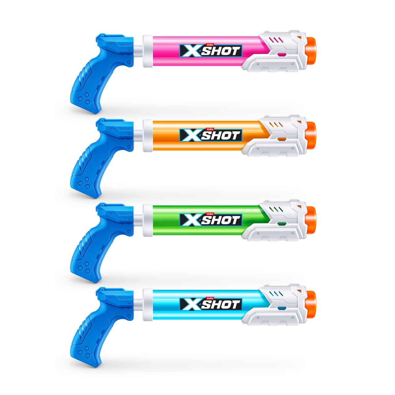 ZURU XSHOT Small Tube Soaker 380ml – Farbe zufällig
