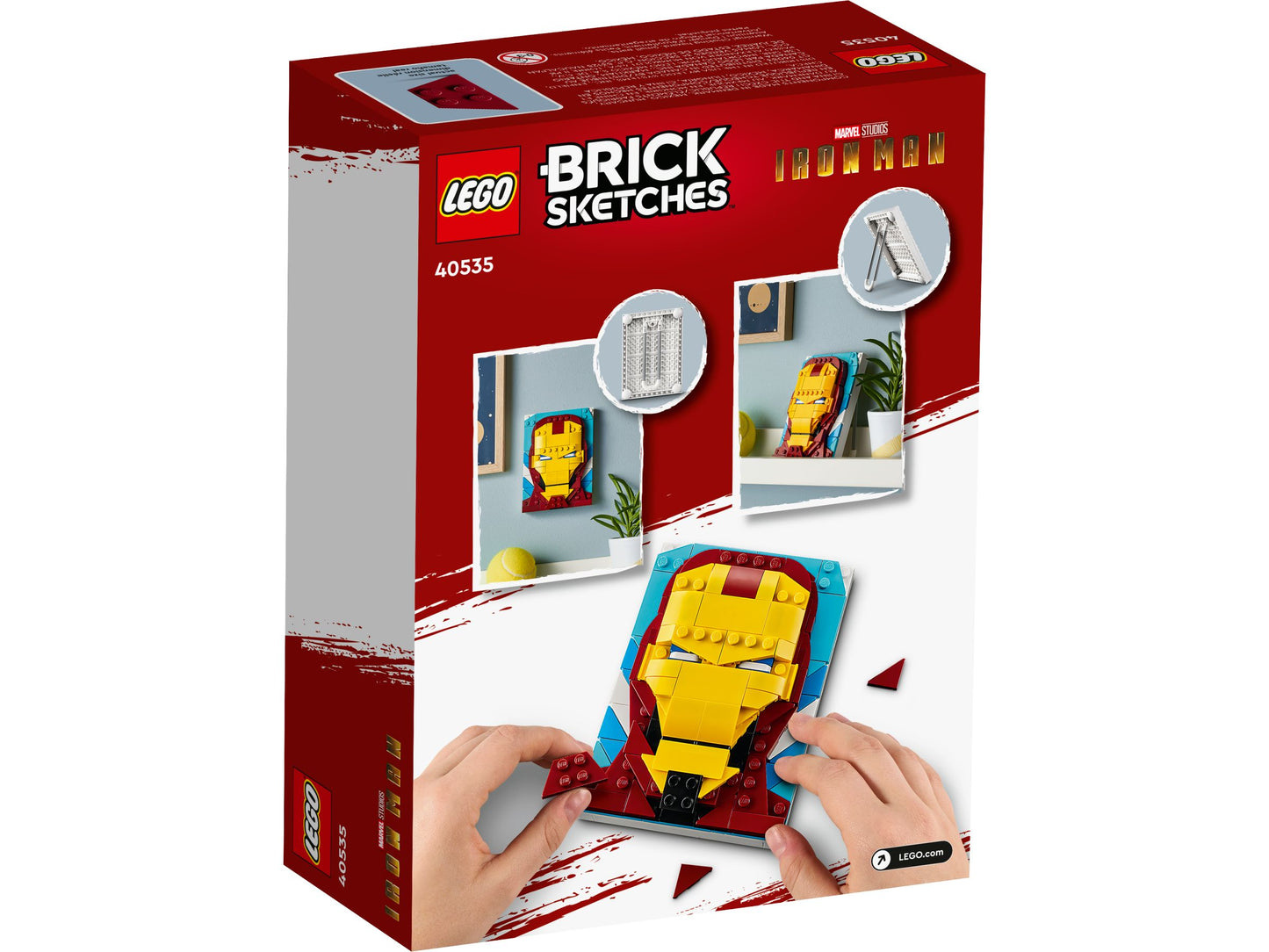 LEGO® Brick Sketches 40535 Iron Man - 200 Teile