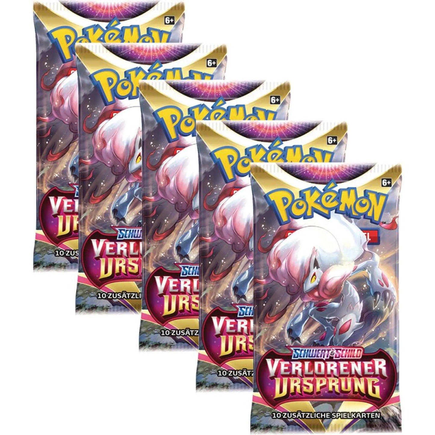 Pokemon - SWSH11 Verlorener Ursprung - 5 Booster Packs - Deutsch - Peer Online Shop