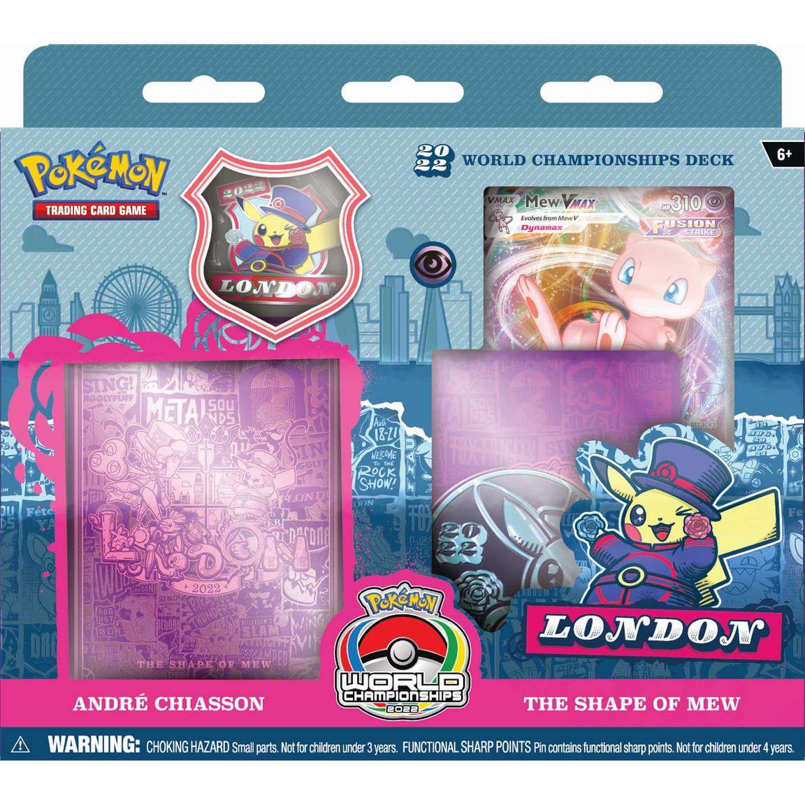 Pokemon 2022 World Championship Deck Andre Chiasson Mew-VMAX Englisch - Peer Online Shop