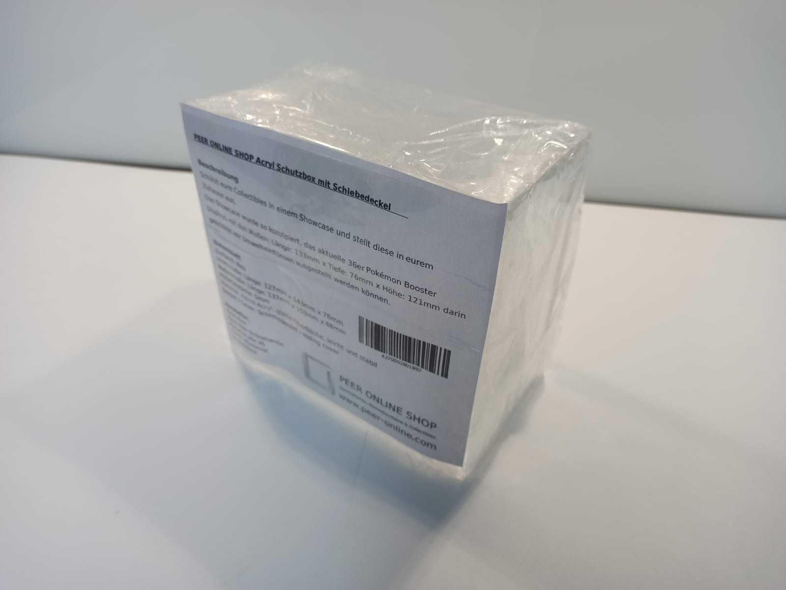 Acryl Premium Schutzbox / Case passend für Pokémon Display Drachenwandel - Peer Online Shop
