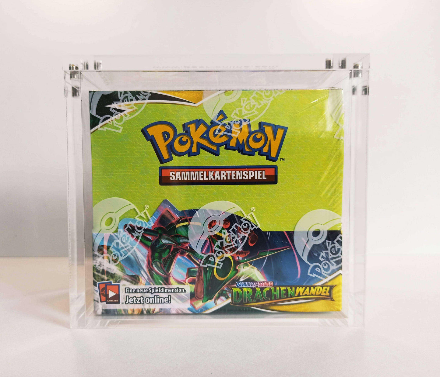 Acryl Schutzbox de-Luxe / Case passend für Pokemon Display Drachenwandel - Peer Online Shop