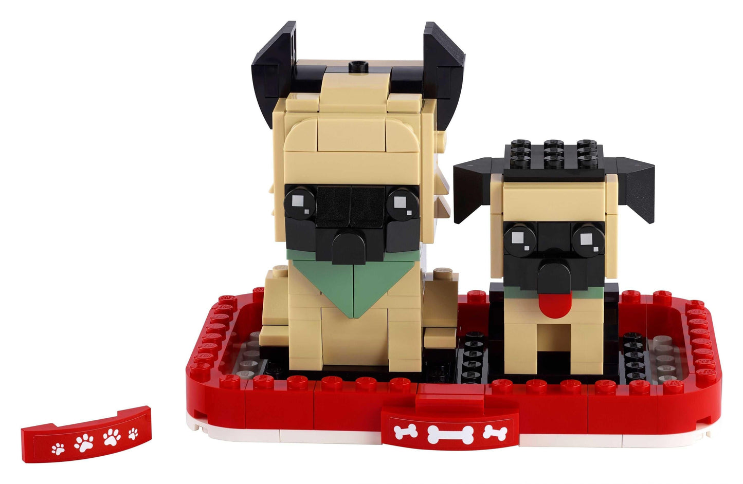 LEGO® BrickHeadz 40440 Deutscher Schäferhund - 247 Teile - Peer Online Shop