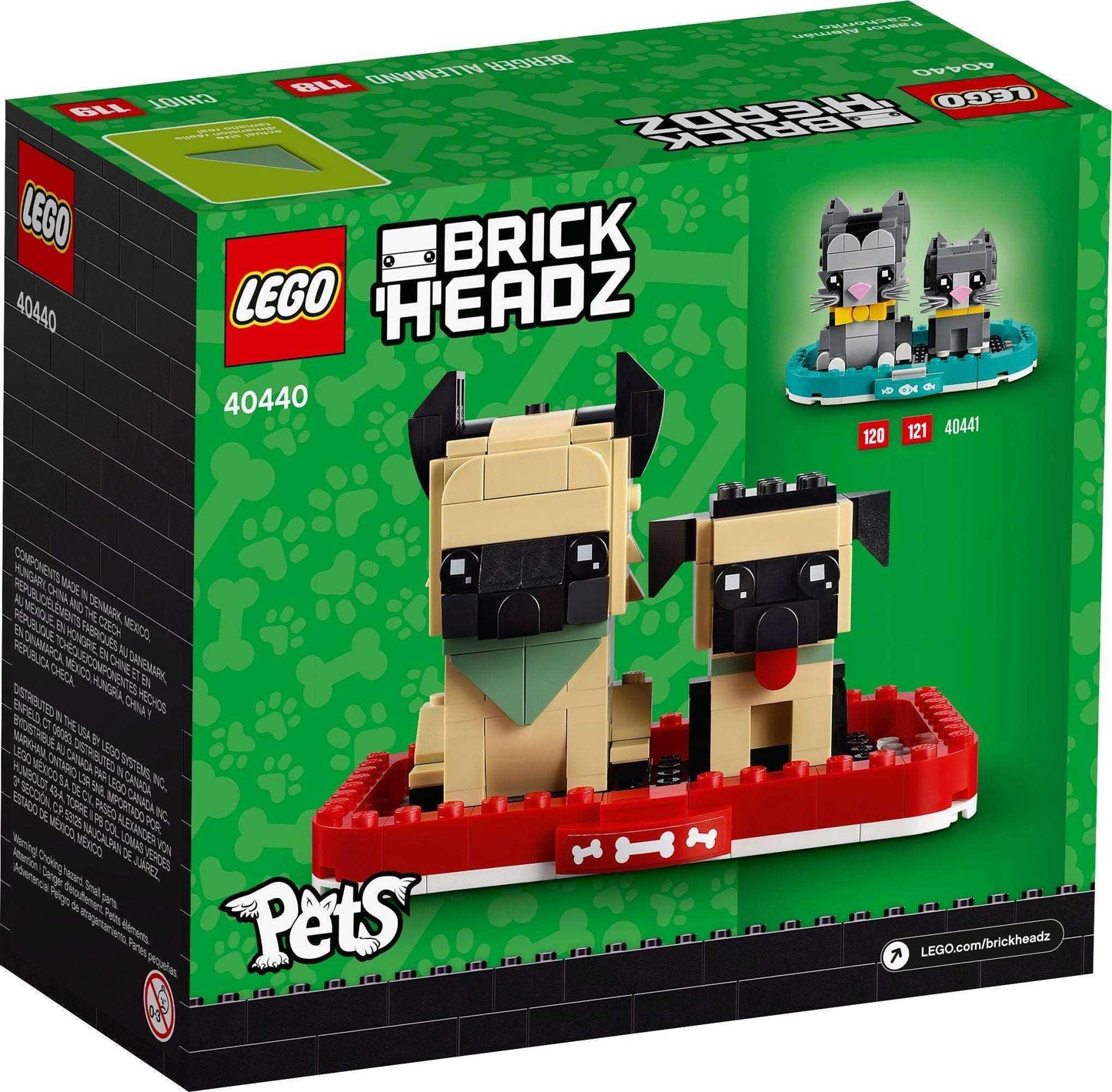 LEGO® BrickHeadz 40440 Deutscher Schäferhund - 247 Teile - Peer Online Shop