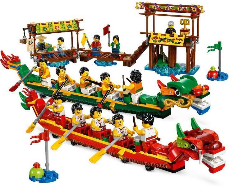 LEGO® Chinese Festival 80103 Drachenbootrennen - Peer Online Shop