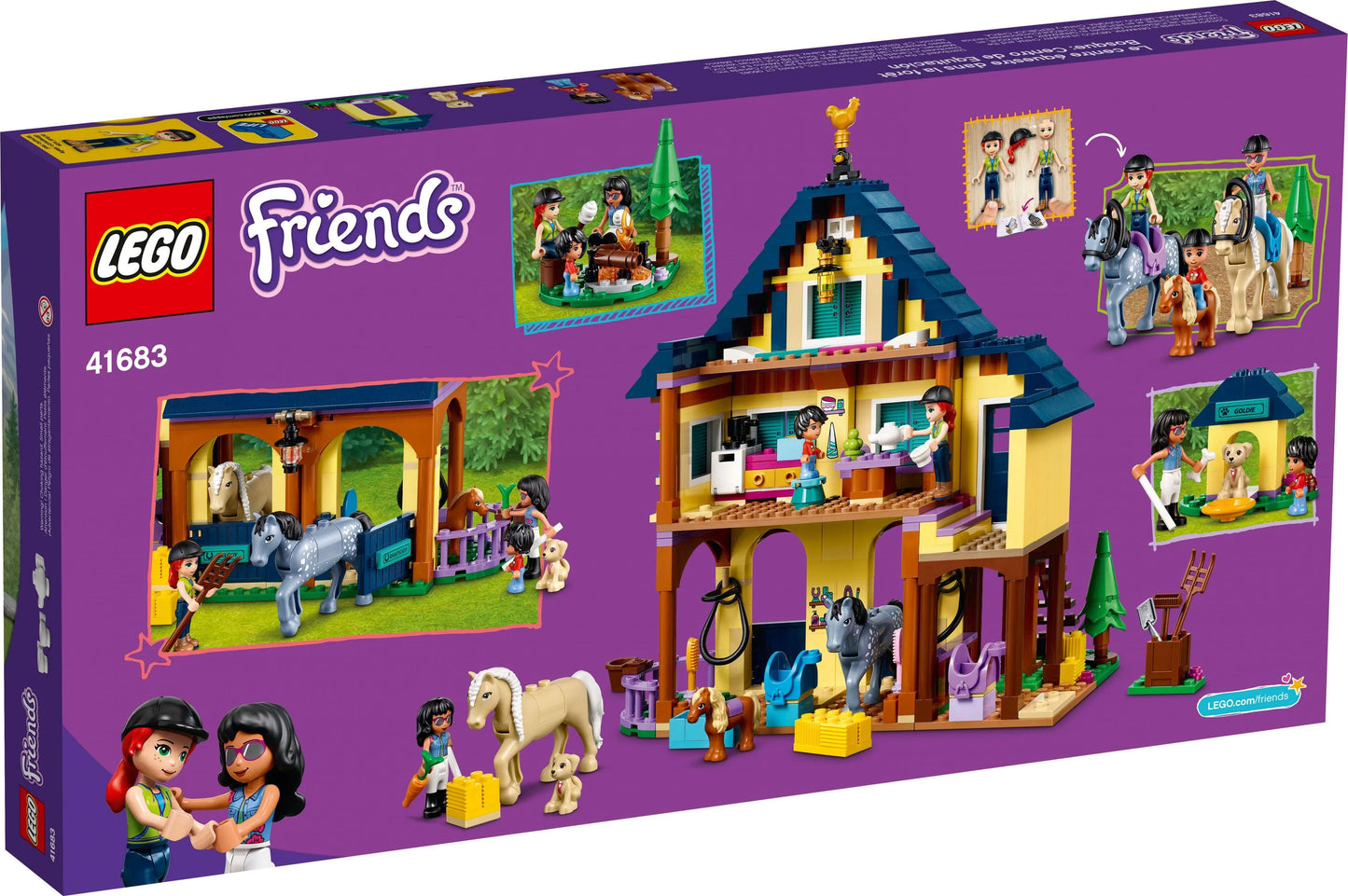 LEGO® Friends 41683 Reiterhof im Wald - 511 Teile - Peer Online Shop